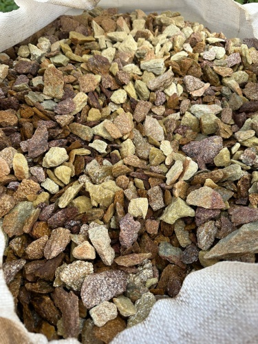 Златолит персиковый декоративная каменная крошка купить в Петрозаводске