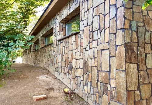 Плитняк кора дерева для цоколя, отмостки купить в Петрозаводске