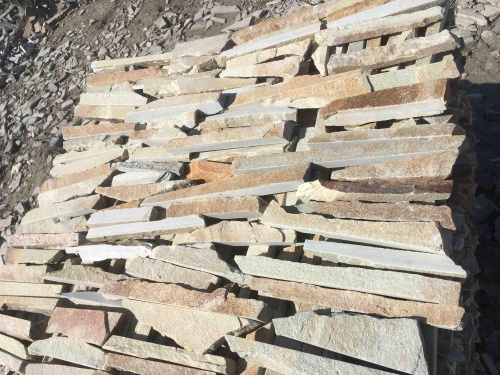 Горбушка златолит золотистый для облицовки купить в Петрозаводске