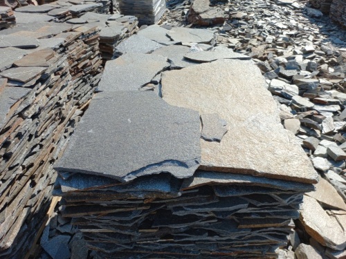 Плитняк серицит облицовочный 10-20мм купить в Петрозаводске